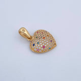 Dije Corazon 1.75gr / 2.1cm / Oro 18K $