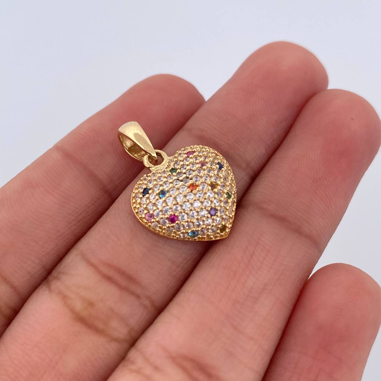 Dije Corazon 1.75gr / 2.1cm / Oro 18K $