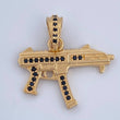 Dije Arma MP15 2.35gr / 2.1cm / Oro 18K $