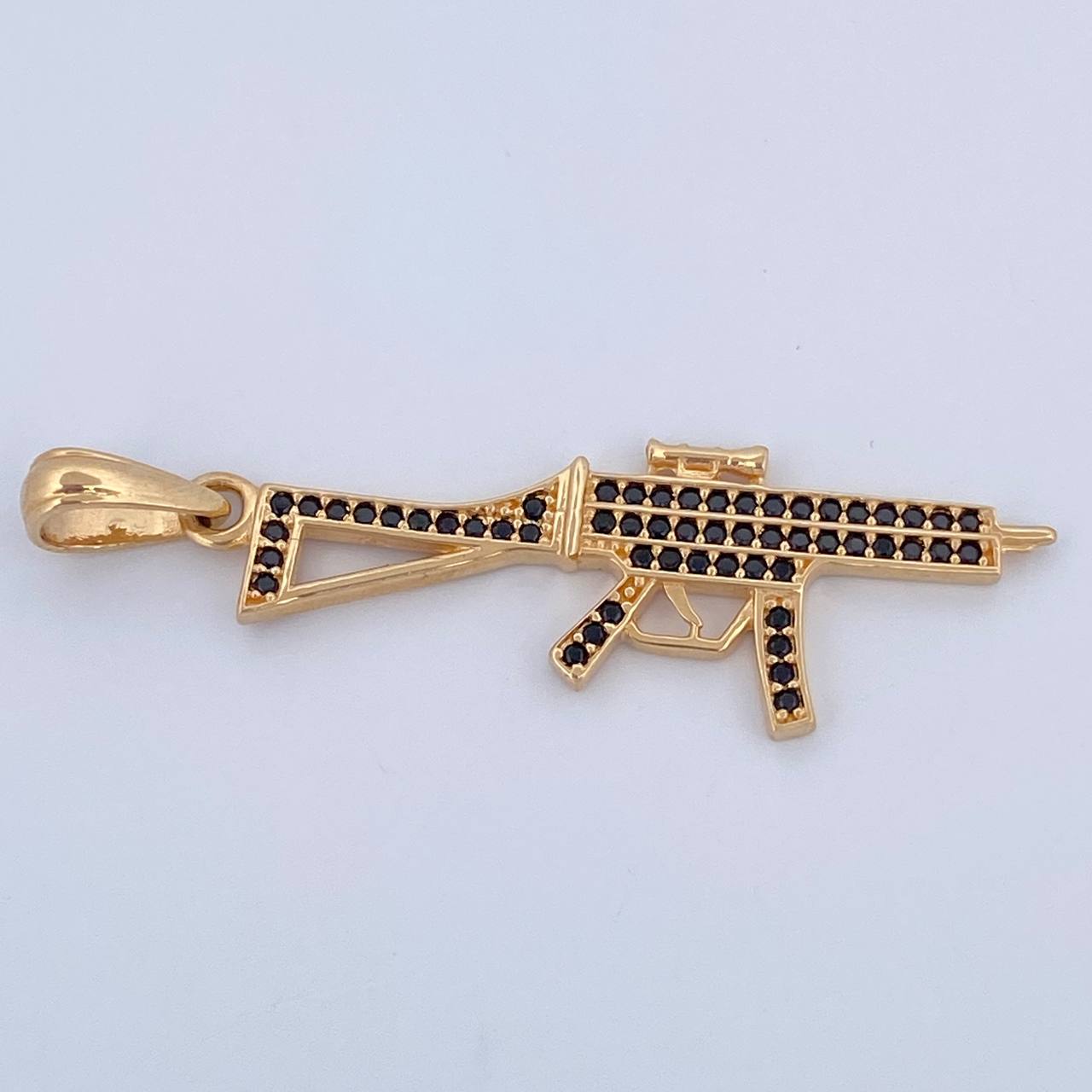 Dije Arma Fusil 2.55gr / 4.2cm / Oro 18K $