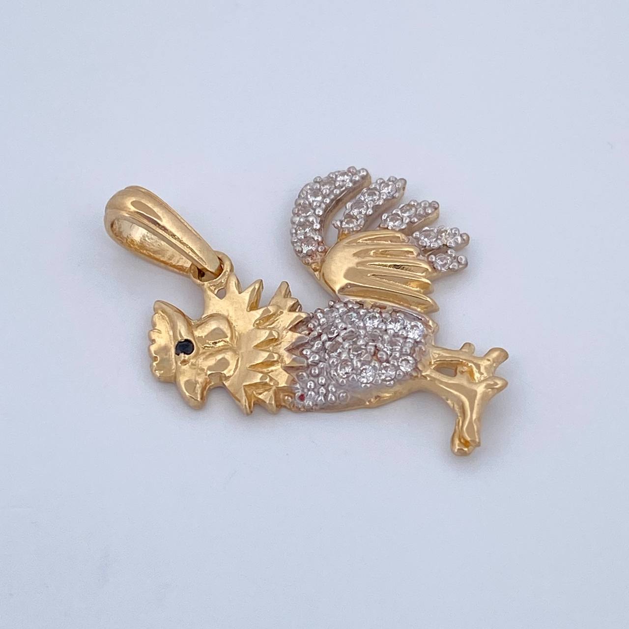 Dije Gallo 2.2gr / 2.5cm / Oro 18K $