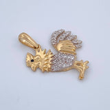 Dije Gallo 2.2gr / 2.5cm / Oro 18K $