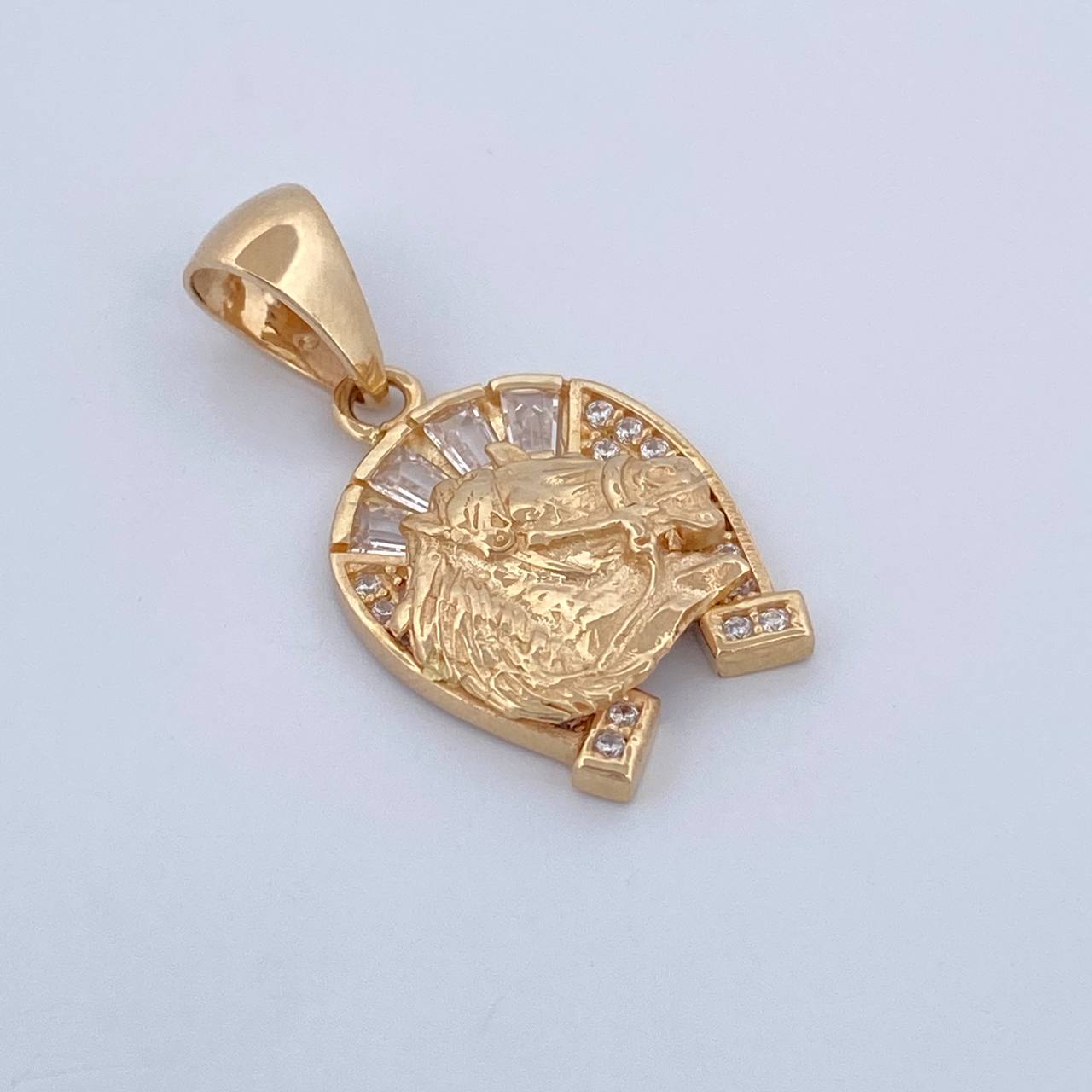 Dije Herradura Caballo 2.6gr / 2.5cm / Oro 18K $