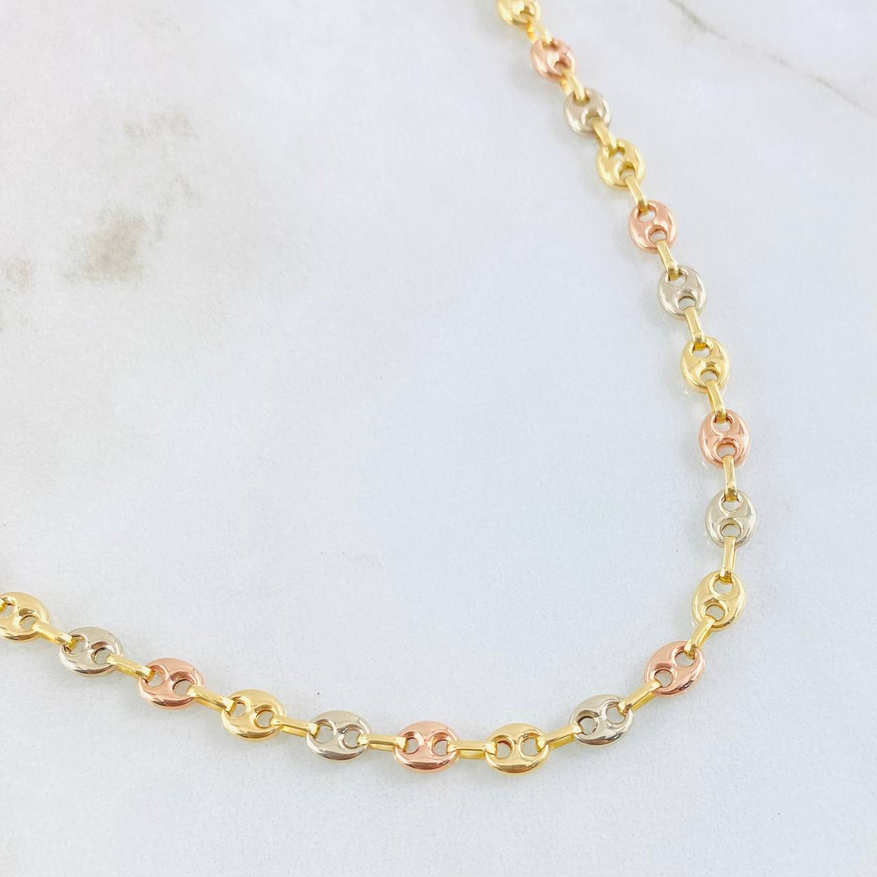 Cadena GC 6.8gr / 45cm / Tres Oros 18K