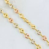 Cadena GC 7.65gr / 50cm / Tres Oros 18K *