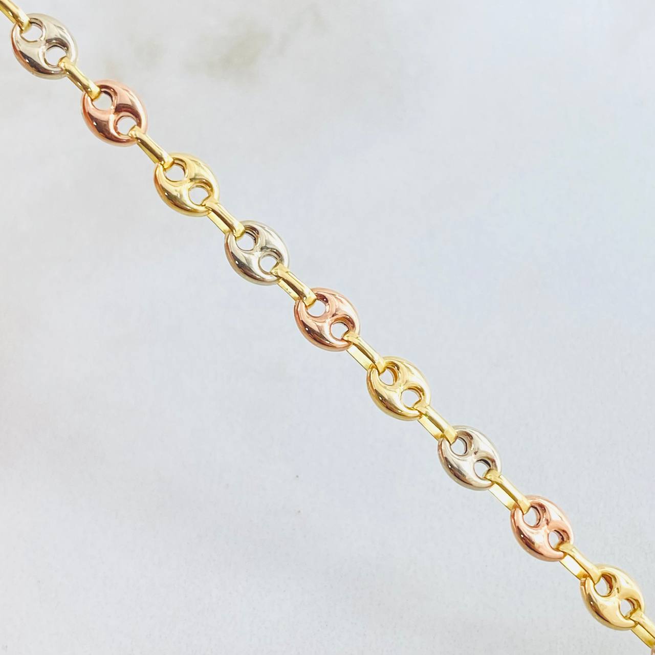 Cadena GC 6.8gr / 45cm / Tres Oros 18K