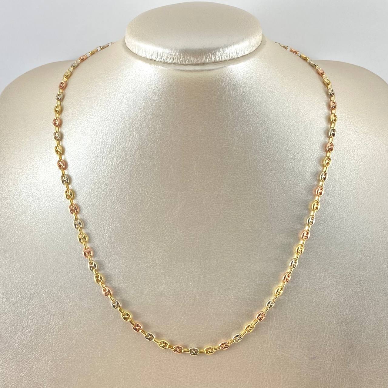 Cadena GC 7.65gr / 50cm / Tres Oros 18K *