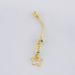 Piercing Mariposa Silueta Colgante 0.75g / 3.4cm Oro Amarillo 18K