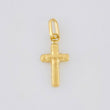 Dije Cruz Doble 0.35g / 2cm Oro Amarillo 18K