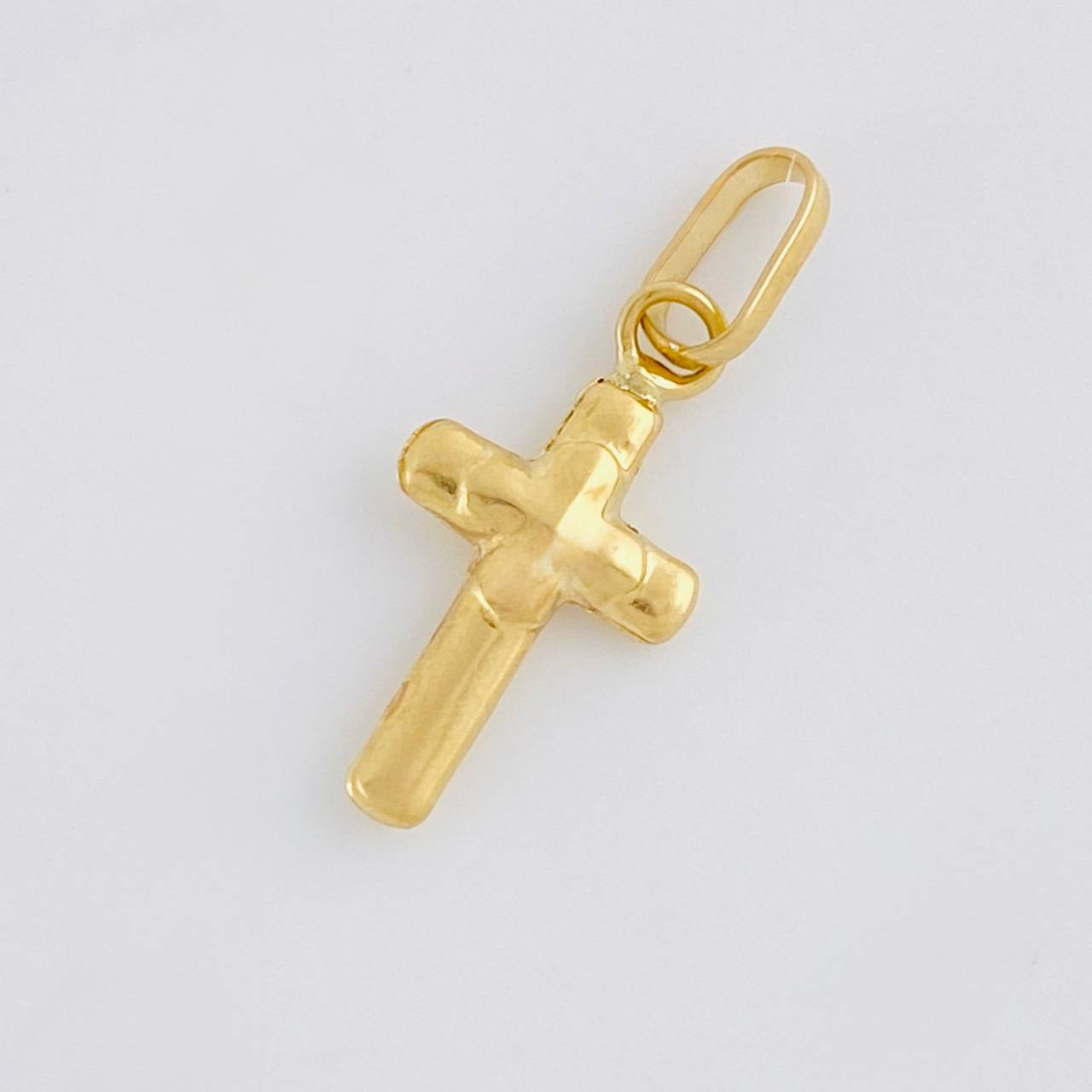 Dije Cruz Doble 0.35g / 2cm Oro Amarillo 18K