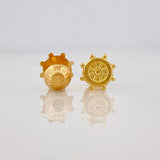 Topos Timón 0.6g / 8mm Oro Amarillo 18K