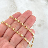 Cadena GC Rustica Tornillo 9.55gr / 65cm / Oro 18K