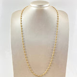 Cadena GC Rustica Tornillo 9.55gr / 65cm / Oro 18K