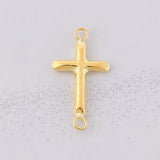 Herraje Cruz 0.3g / 2cm Oro Amarillo 18K