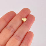 Herraje Corazón 0.15g / 0.8cm Oro Amarillo 18K