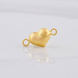 Herraje Corazón 0.25g / 1.3cm Oro Amarillo 18K