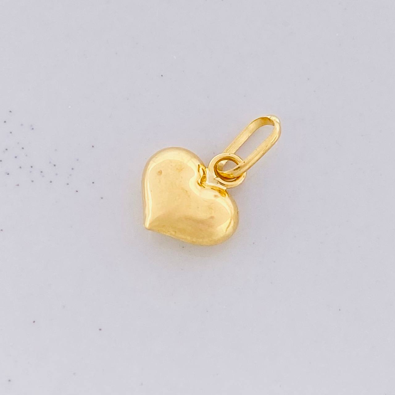 Dije Corazón 0.25g / 1.4cm Oro Amarillo 18K