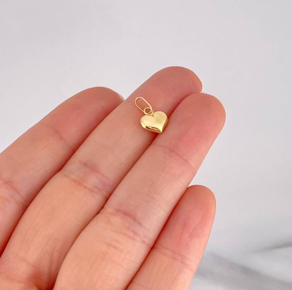 Dije Corazón 0.3g / 1.4cm Oro Amarillo 18K