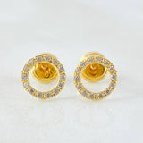 Topos Circulo 0.8gr / Oro Amarillo 18K *