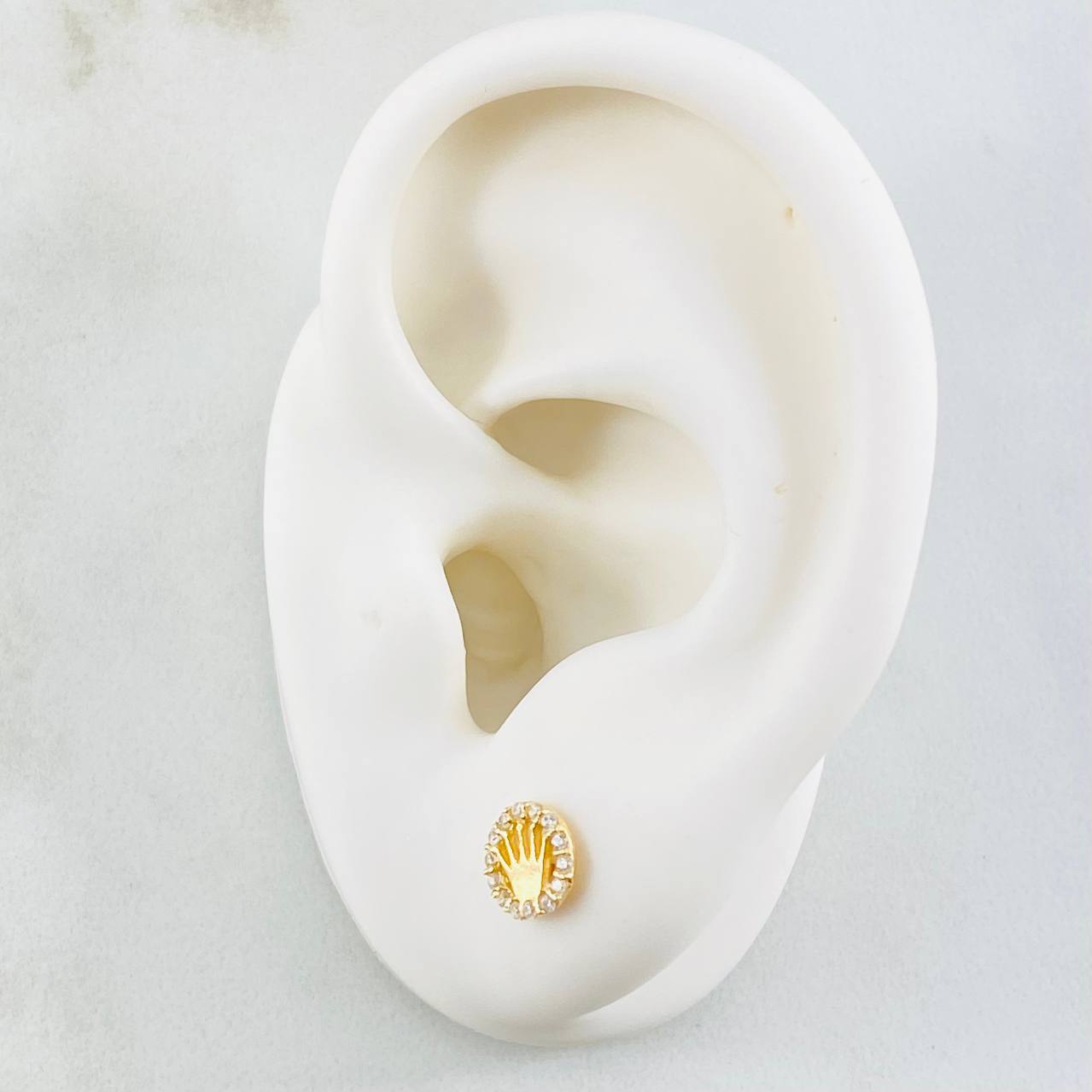 Topos Corona 0.95gr / Oro Amarillo 18K *