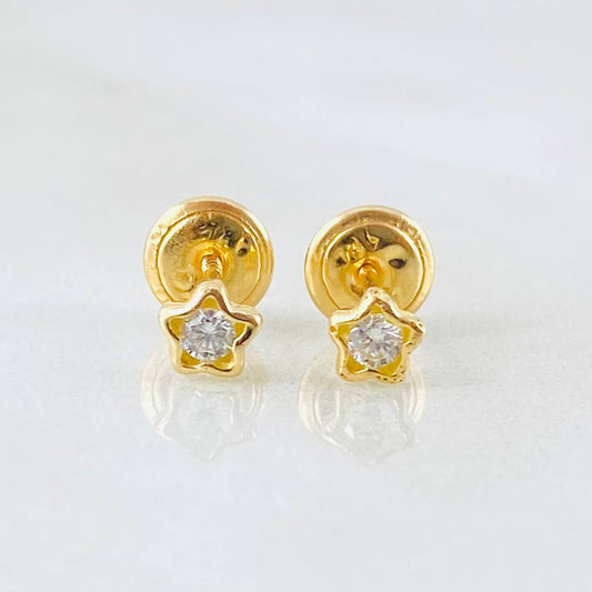 Topos Estrella 0.6gr / Oro Amarillo 18K ©
