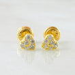 Topos Corazon 0.95gr / Oro Amarillo 18K