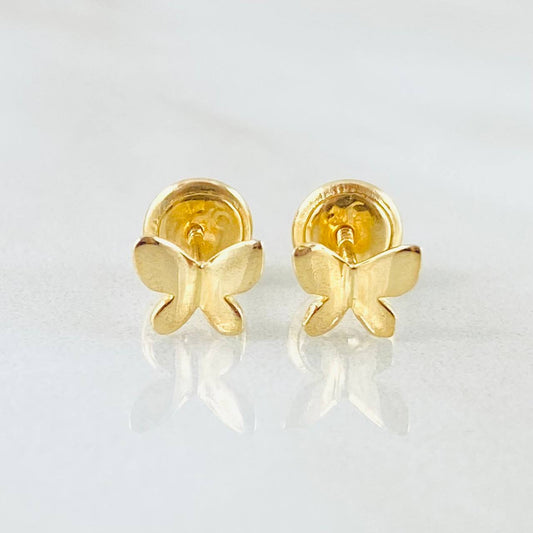 Topos Mariposa 0.75gr / Oro Amarillo 18K