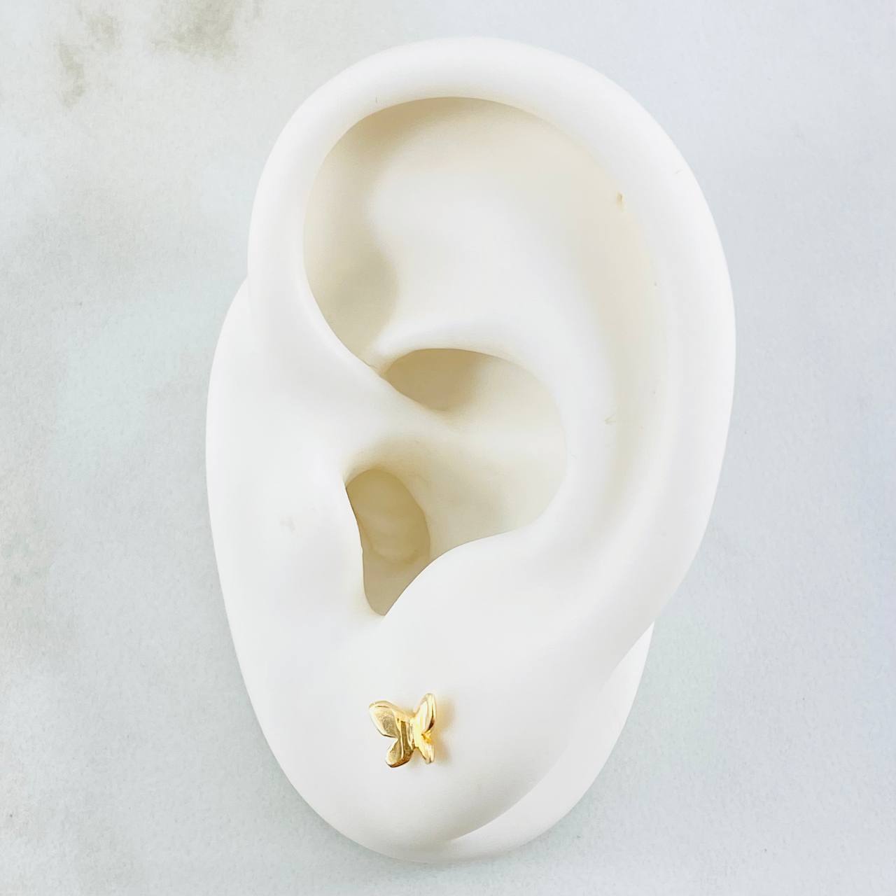 Topos Mariposa 0.7gr / Oro Amarillo 18K