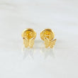 Topos Mariposa 0.65gr / Oro Amarillo 18K