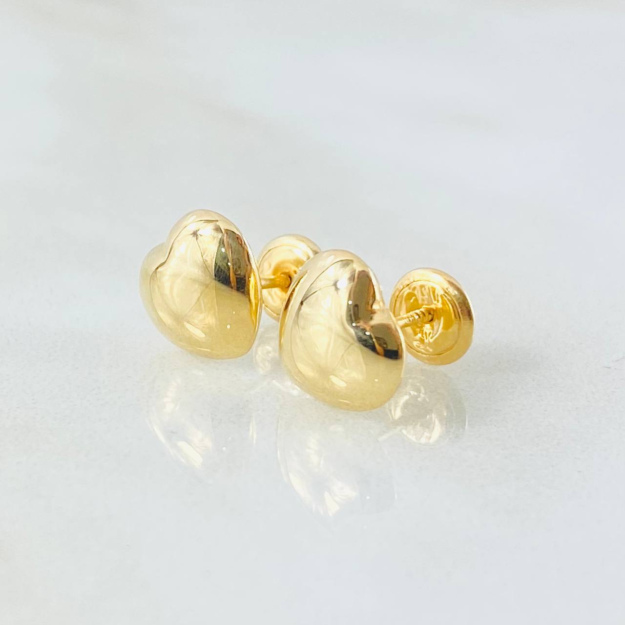 Topos Corazon 0.9gr / Oro Amarillo 18K