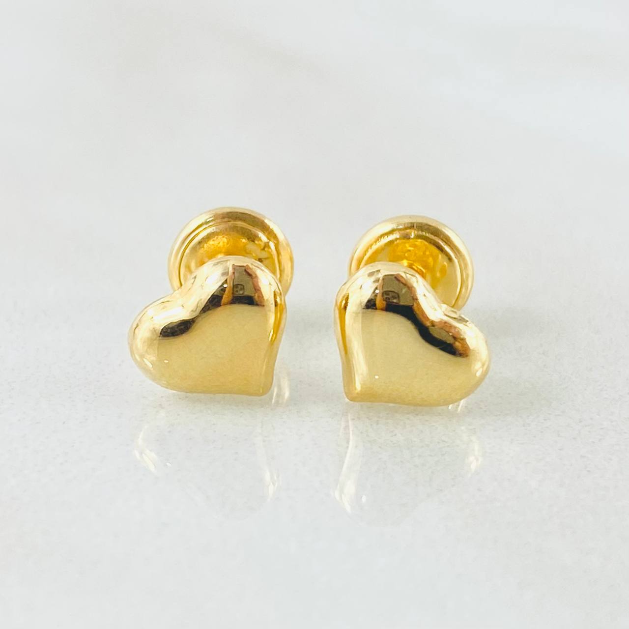 Topos Corazon 0.65gr / Oro Amarillo 18K
