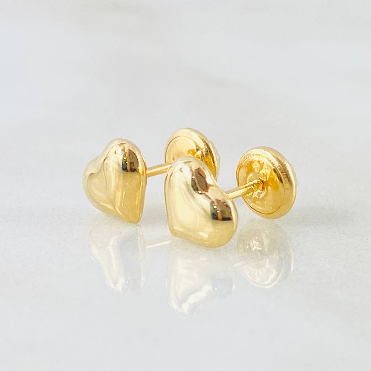 Topos Corazon 0.65gr / Oro Amarillo 18K