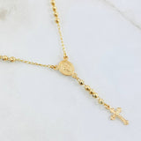 Rosario Virgen Milagrosa 7gr / 50cm / Oro Amarillo 18K *
