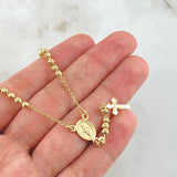 Rosario Virgen Milagrosa 7gr / 50cm / Oro Amarillo 18K *
