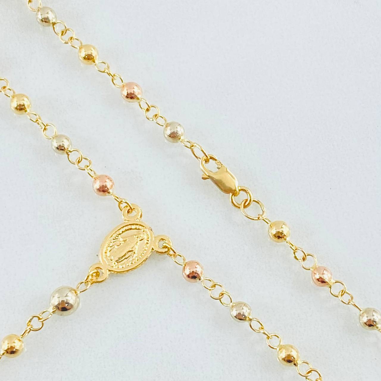 Rosario Virgen Milagrosa 6.15gr / 50cm / Tres Oros 18K