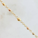 Rosario Virgen Milagrosa 6.15gr / 50cm / Tres Oros 18K