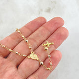Rosario Virgen Milagrosa 6.15gr / 50cm / Tres Oros 18K