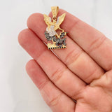 Dije San Miguel Arcángel 4.15g / 3cm Tres Oros 18K