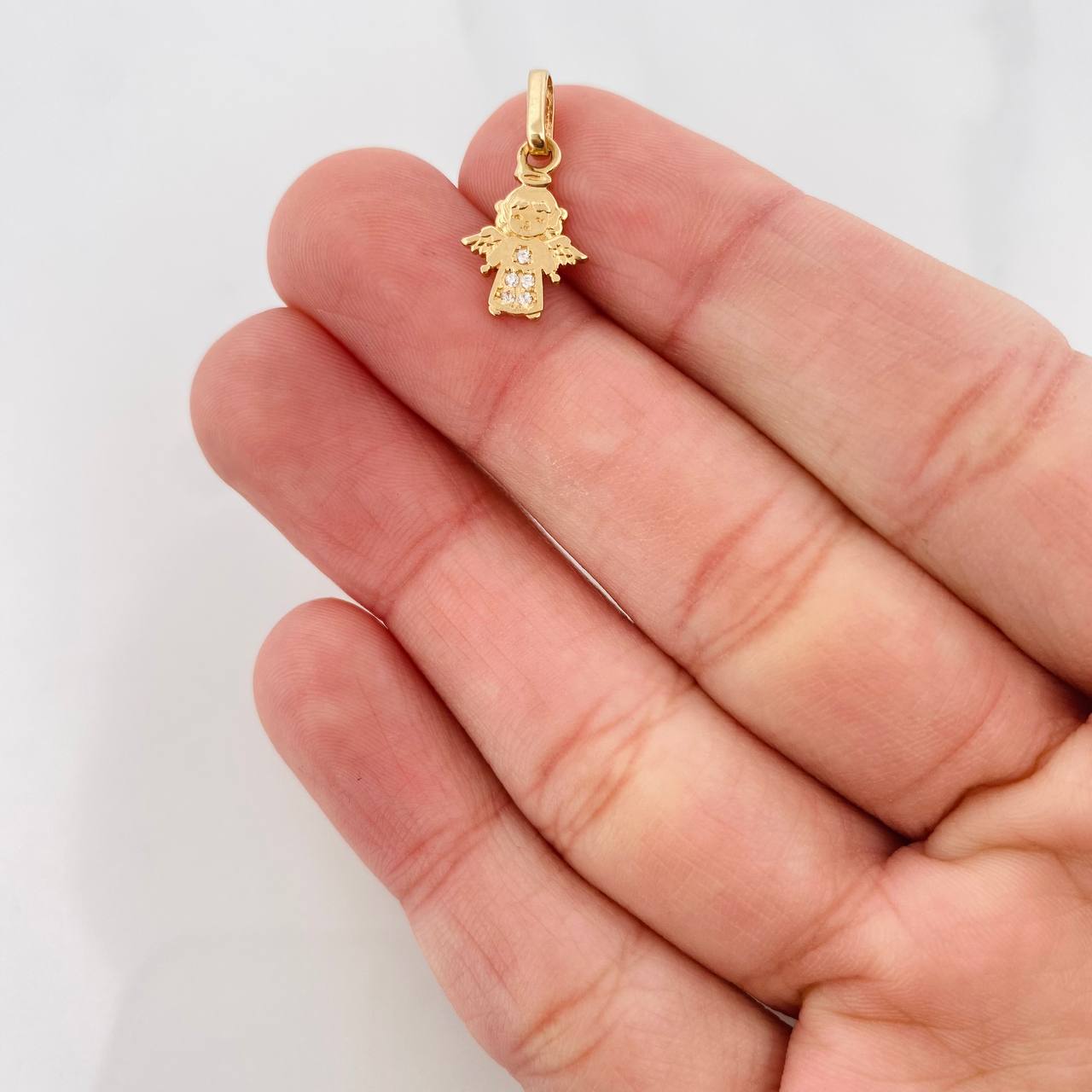 Dije Ángel 0.75g / 1.8cm Oro Amarillo 18K