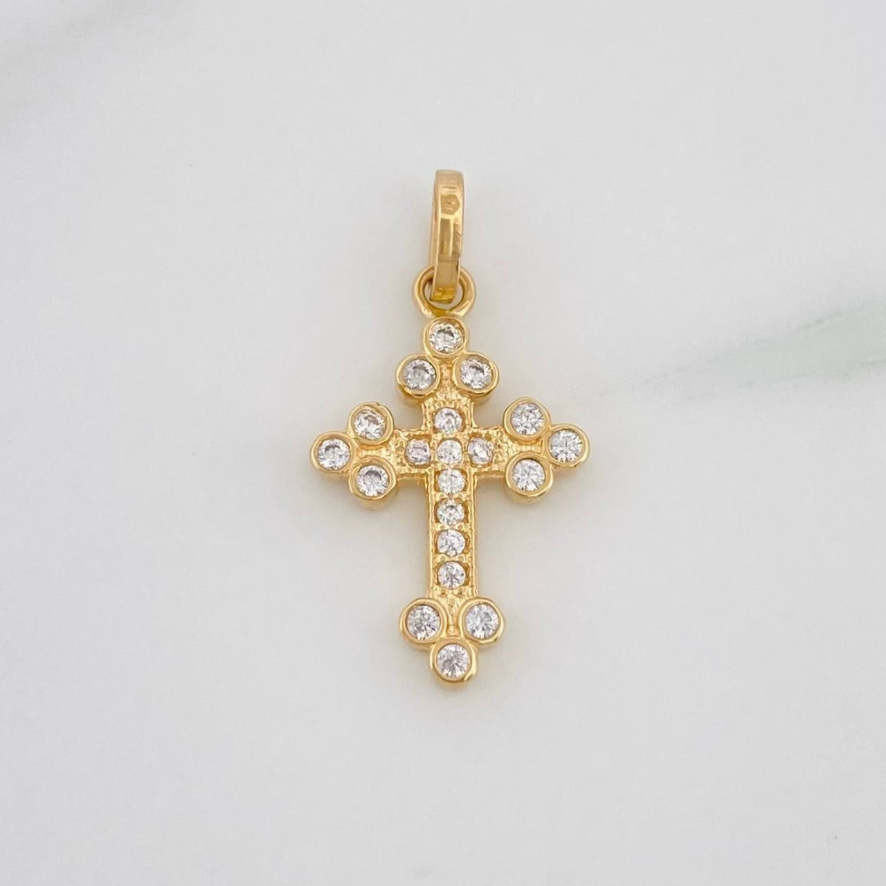 Dije Cruz 1.4g / 2.4cm Oro Amarillo 18K