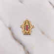Herraje Virgen Guadalupe 4.2gr / 2.8cm / Circones Blancos Verdes Fucsias Oro Amarillo 18K $