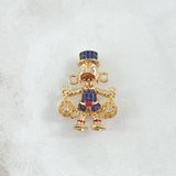 Herraje Pato 5.7gr / 2.5cm / Oro 18K
