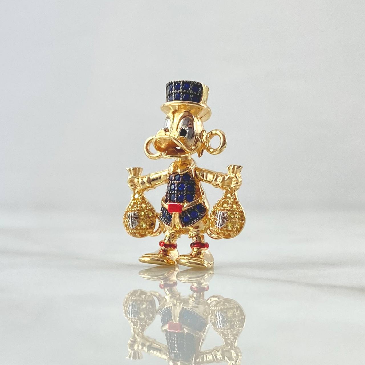Herraje Pato 5.7gr / 2.5cm / Oro 18K