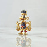 Herraje Pato 5.7gr / 2.5cm / Oro 18K