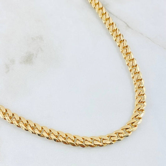 Cadena Cubana 69.25gr / 65cm / Oro Amarillo Nac.Esp. 18K ©