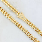 Cadena Cubana 69.25gr / 65cm / Oro Amarillo Nac.Esp. 18K ©