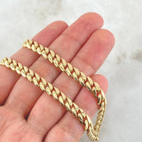 Cadena Cubana 69.25gr / 65cm / Oro Amarillo Nac.Esp. 18K ©