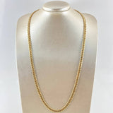 Cadena Cubana 73.2gr / 70cm / Oro Amarillo Nac.Esp. 18K ©