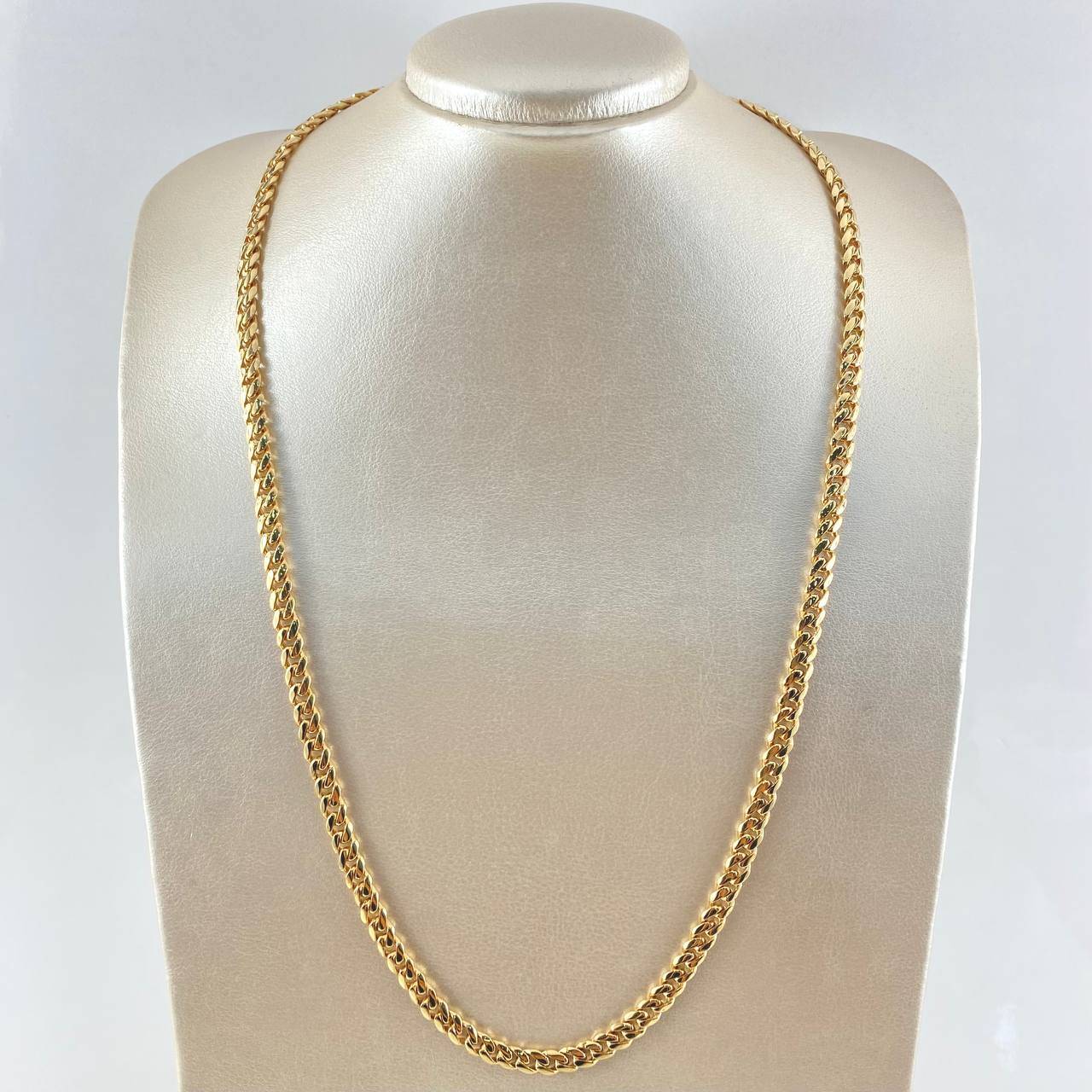 Cadena Cubana 69.25gr / 65cm / Oro Amarillo Nac.Esp. 18K ©