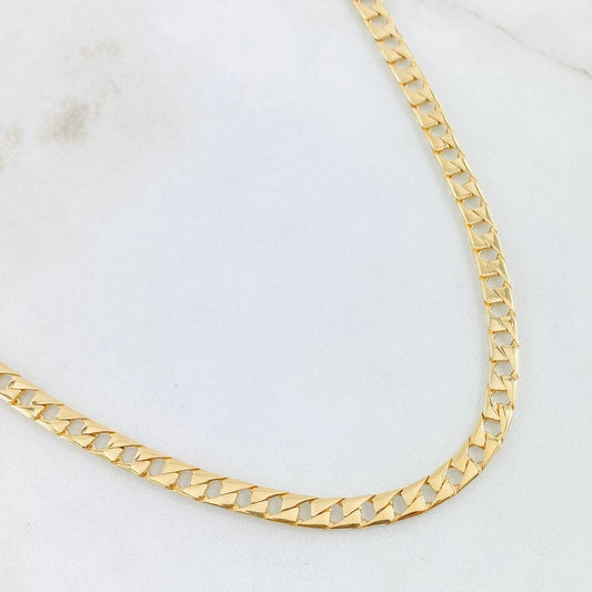 Cadena Panzer 24.9gr / 60cm / Oro Amarillo +1 18K *